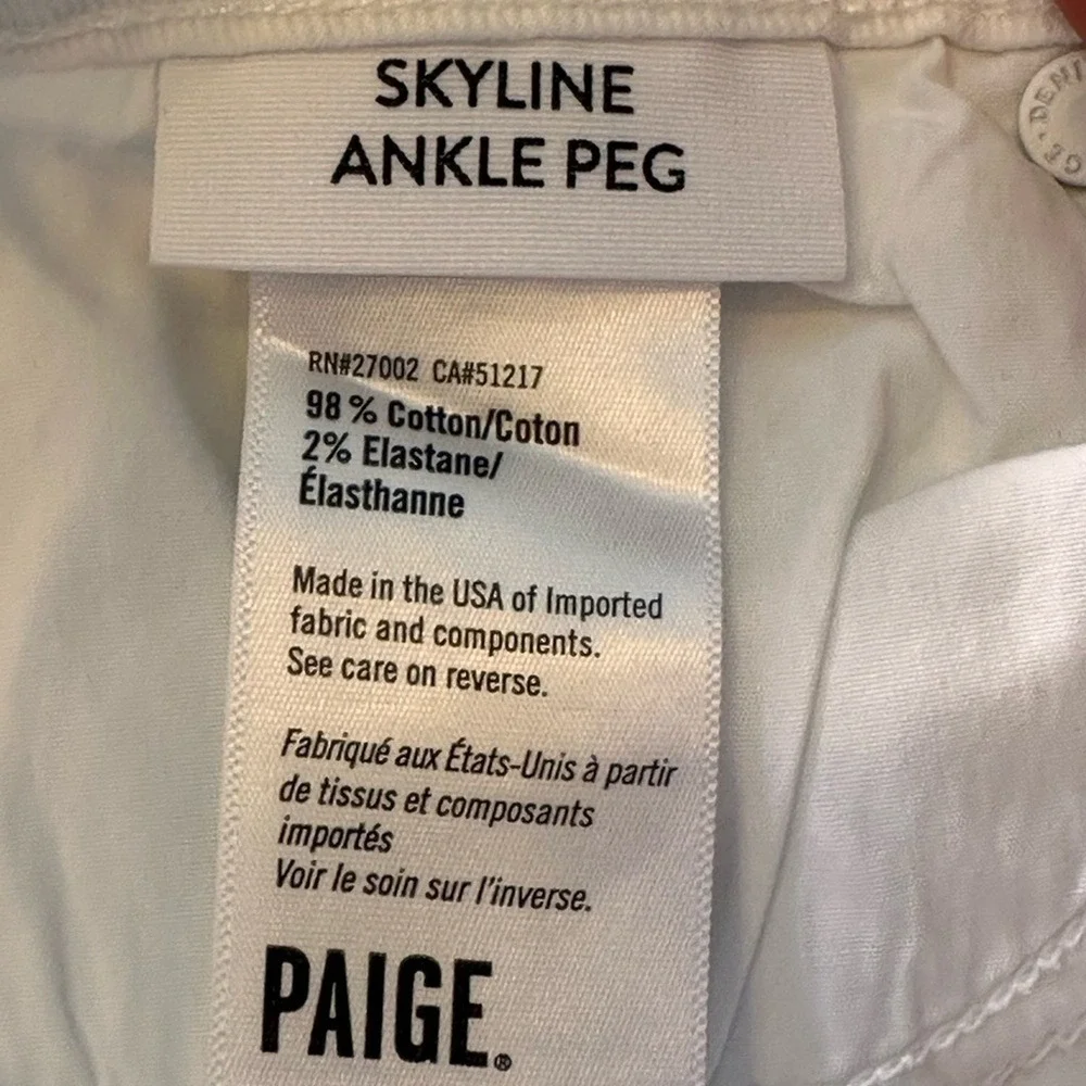 PAIGE skinny ankle